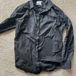 Goodfellow & Co Men's Black Casual Button Down Shirt